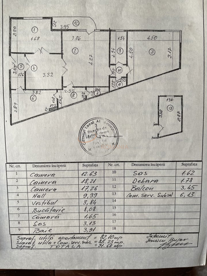 Apartament, 3 camere Bucuresti/Dacia