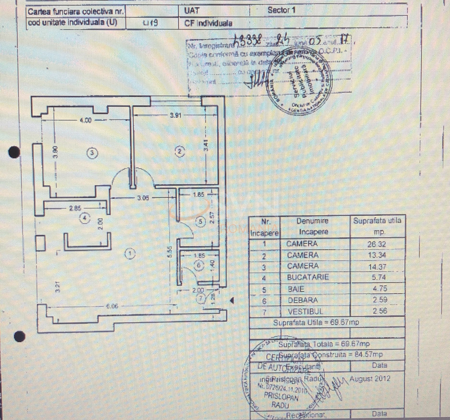 Apartament, 3 camere Bucuresti/Herastrau