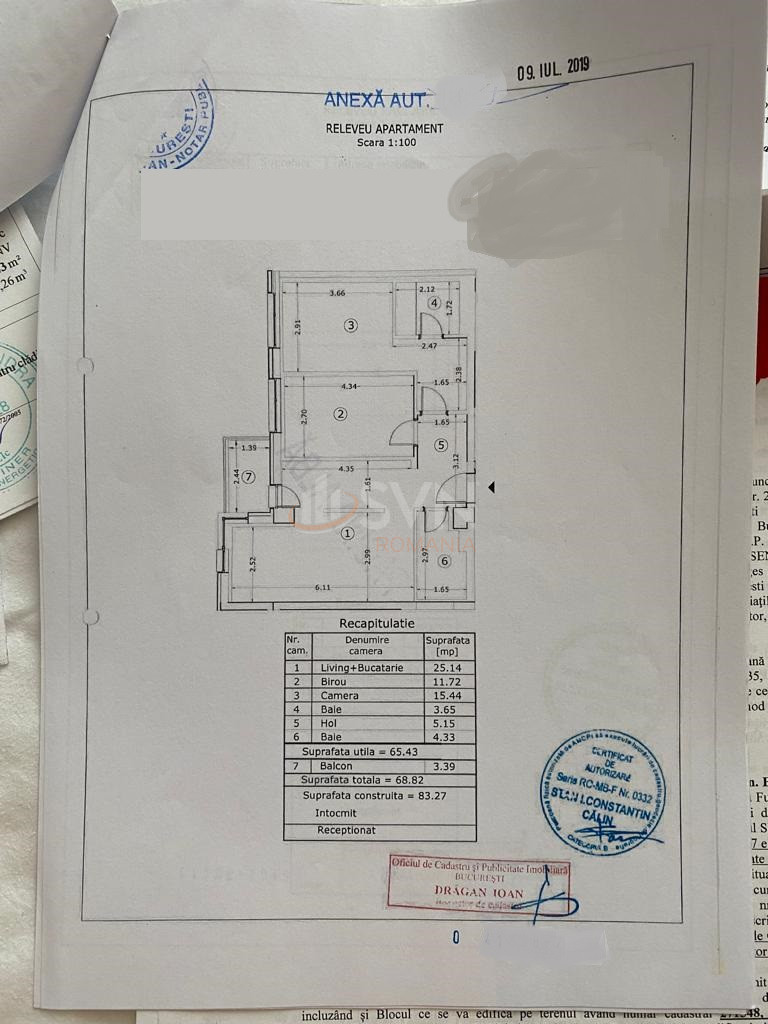 Apartament, 3 camere Bucuresti/Domenii