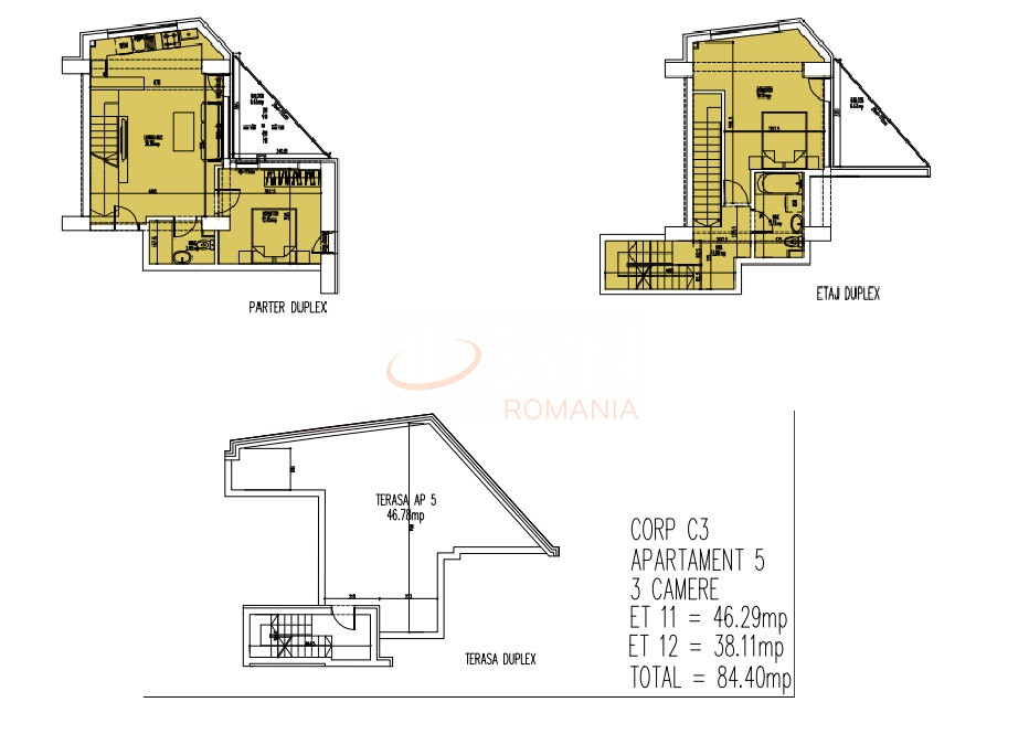 Apartament, 3 camere Bucuresti/Viilor