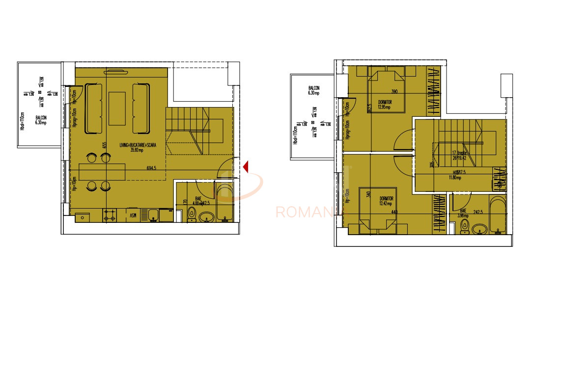 Apartament, 3 camere Bucuresti/Parcul Carol