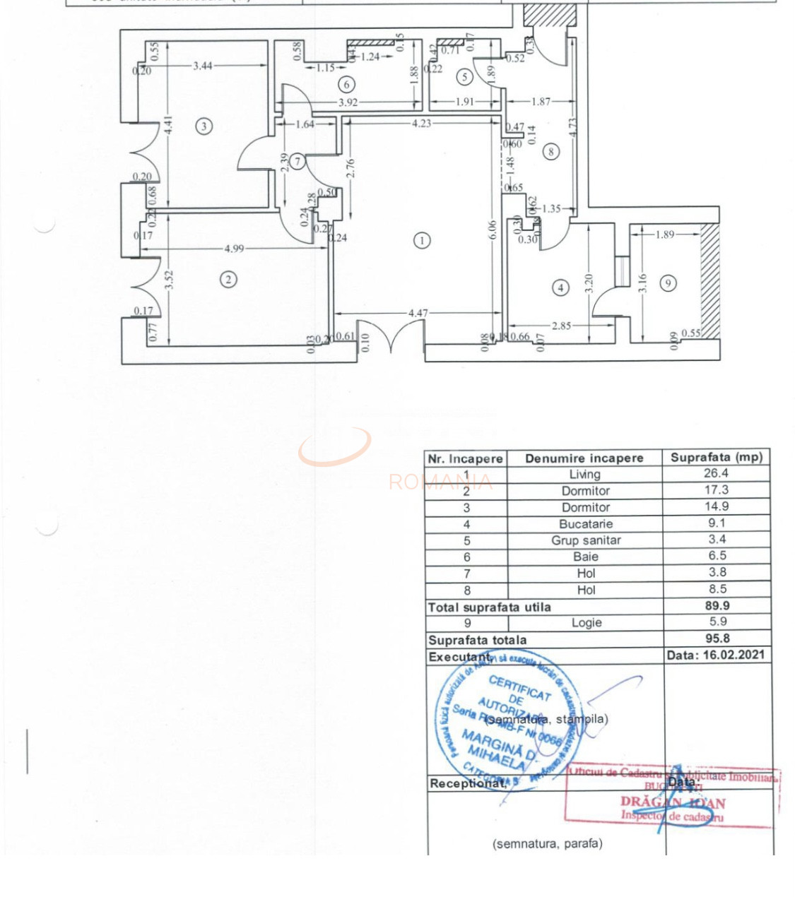 Apartament, 3 camere Bucuresti/Parcul Circului