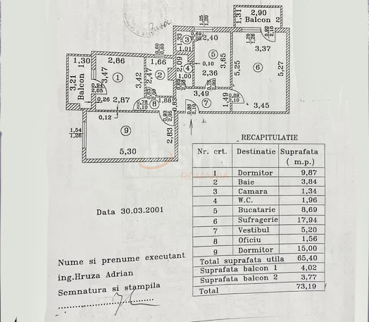 Apartament, 3 camere Bucuresti/Aviatiei