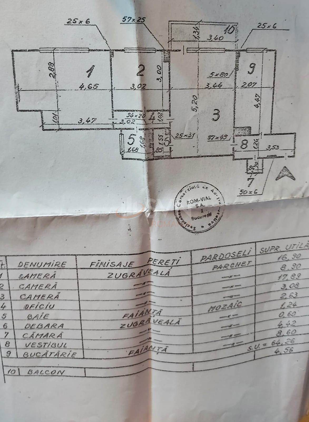 Apartament, 3 camere Bucuresti/Gara De Nord