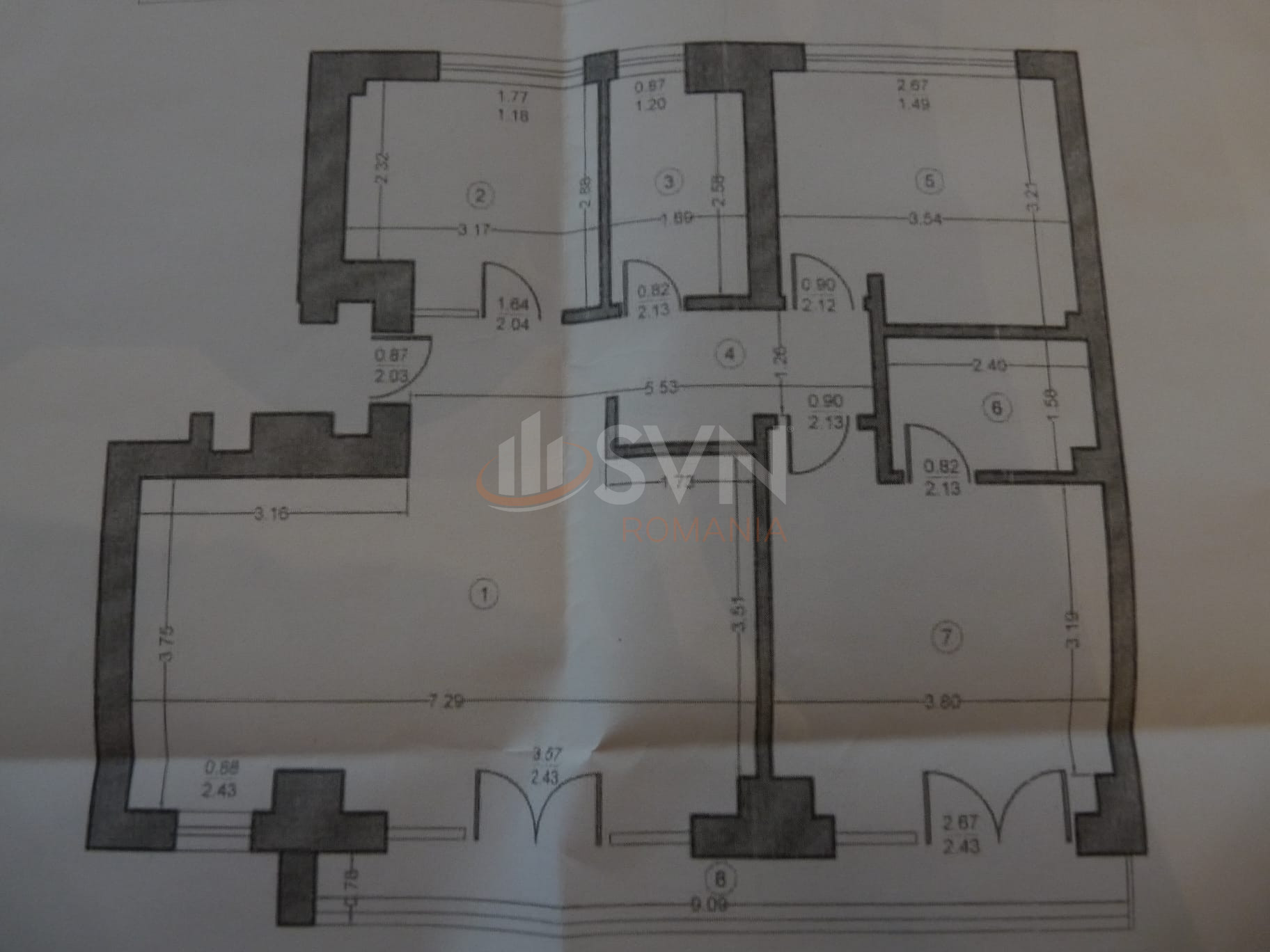 Apartament, 3 camere Bucuresti/P-ta Victoriei