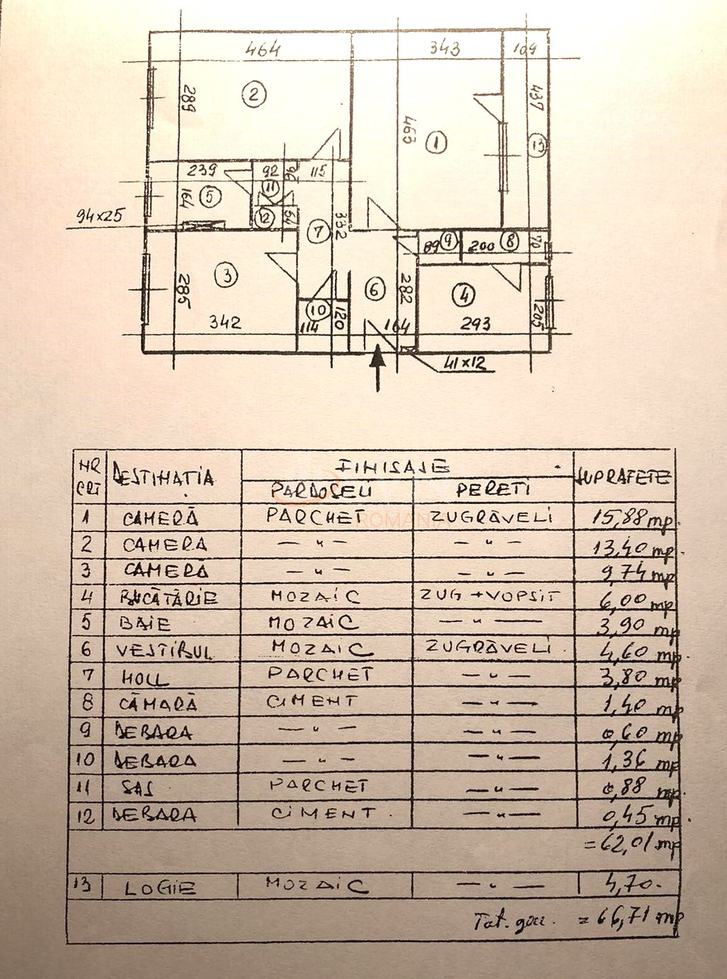 Apartament, 3 camere Bucuresti/Titan