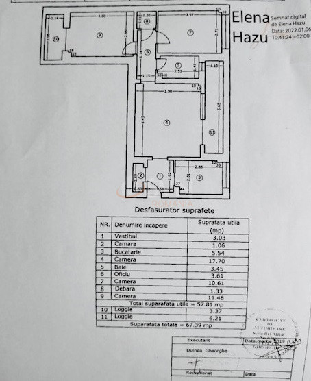Apartament, 3 camere Bucuresti/Dristor