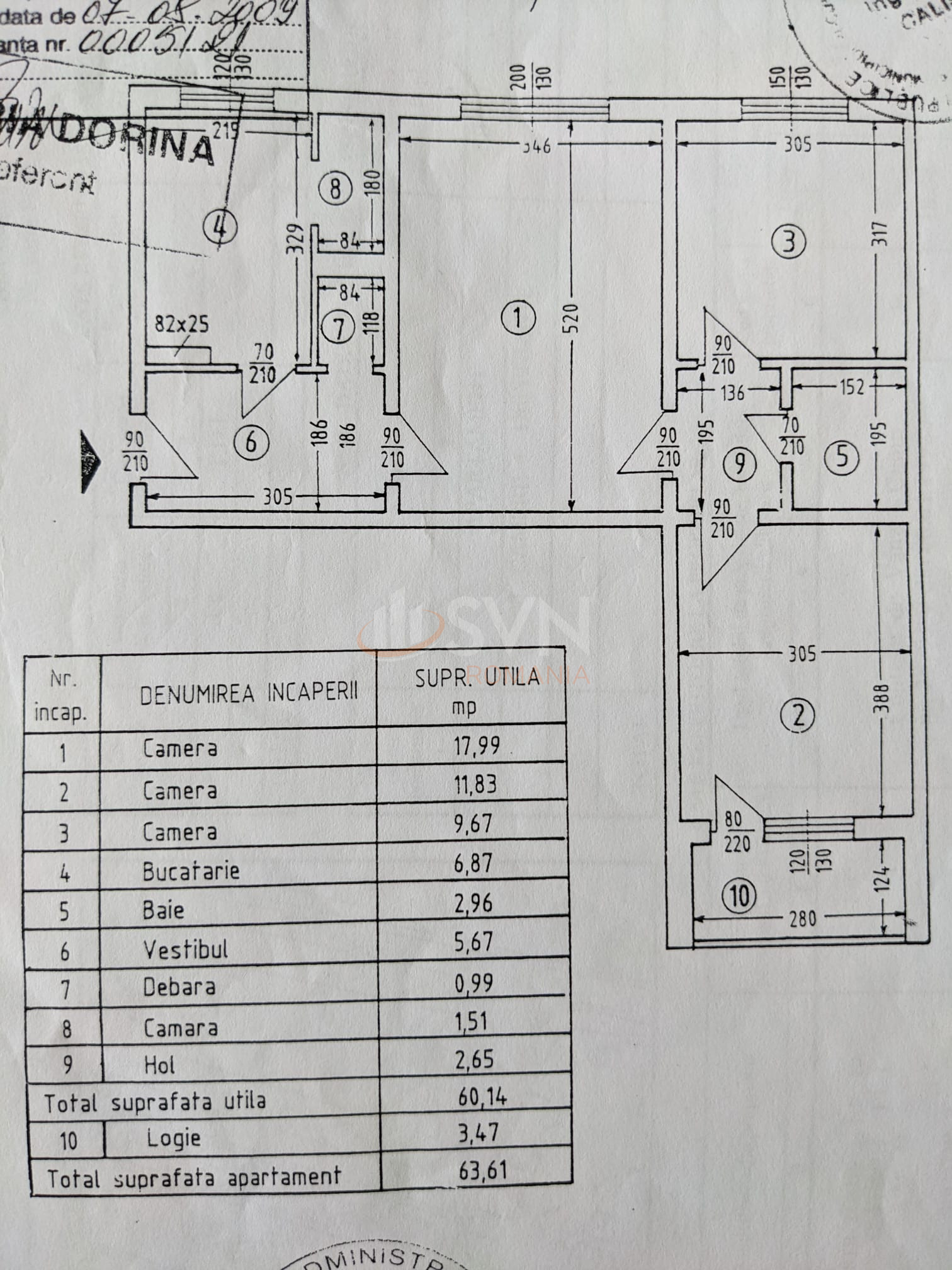Apartament, 3 camere Bucuresti/Dristor