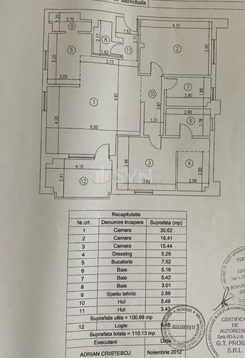 Apartament, 3 camere Bucuresti/Dn 1