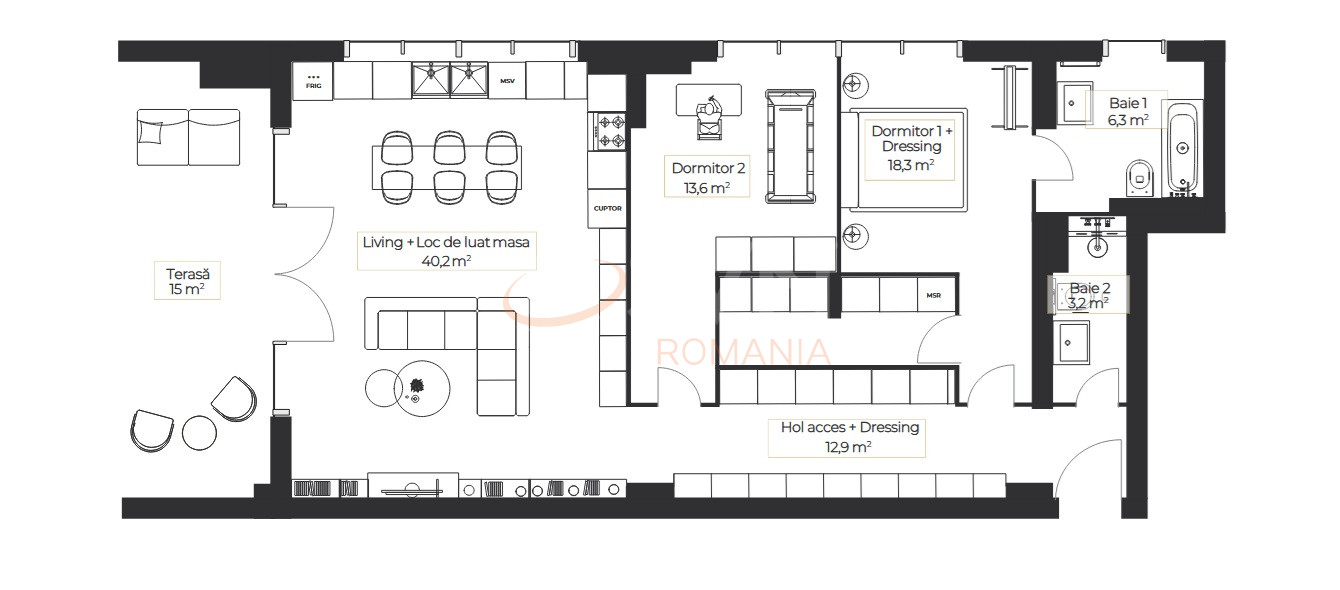 Apartament, 3 camere Bucuresti/Floreasca