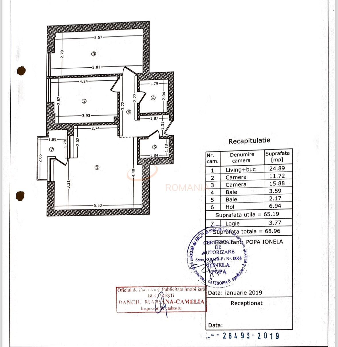 Apartament, 3 camere Bucuresti/Aviatiei