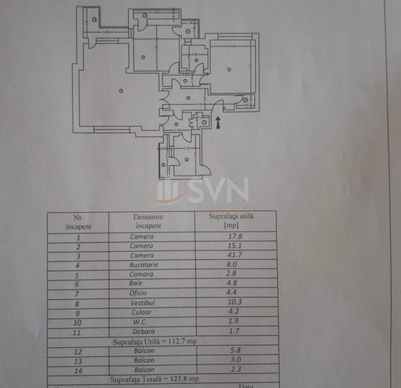 Apartament, 3 camere Bucuresti/Piata Rosetti