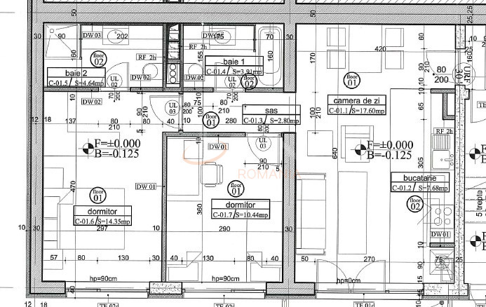 Apartament, 3 camere Bucuresti/Mihai Bravu (s3)