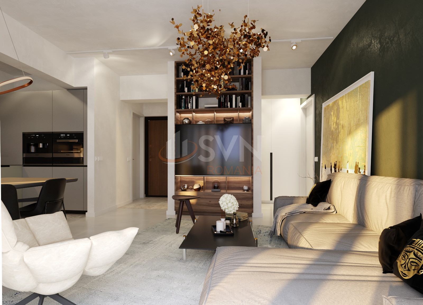 Apartament, 3 camere Bucuresti/Straulesti