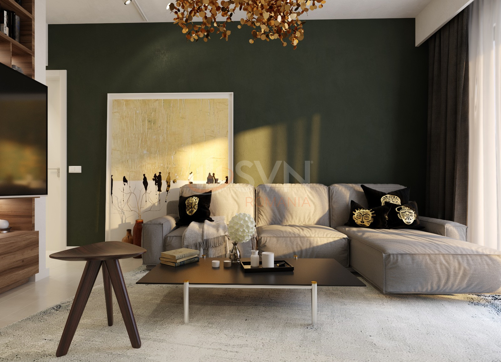 Apartament, 3 camere Bucuresti/Straulesti