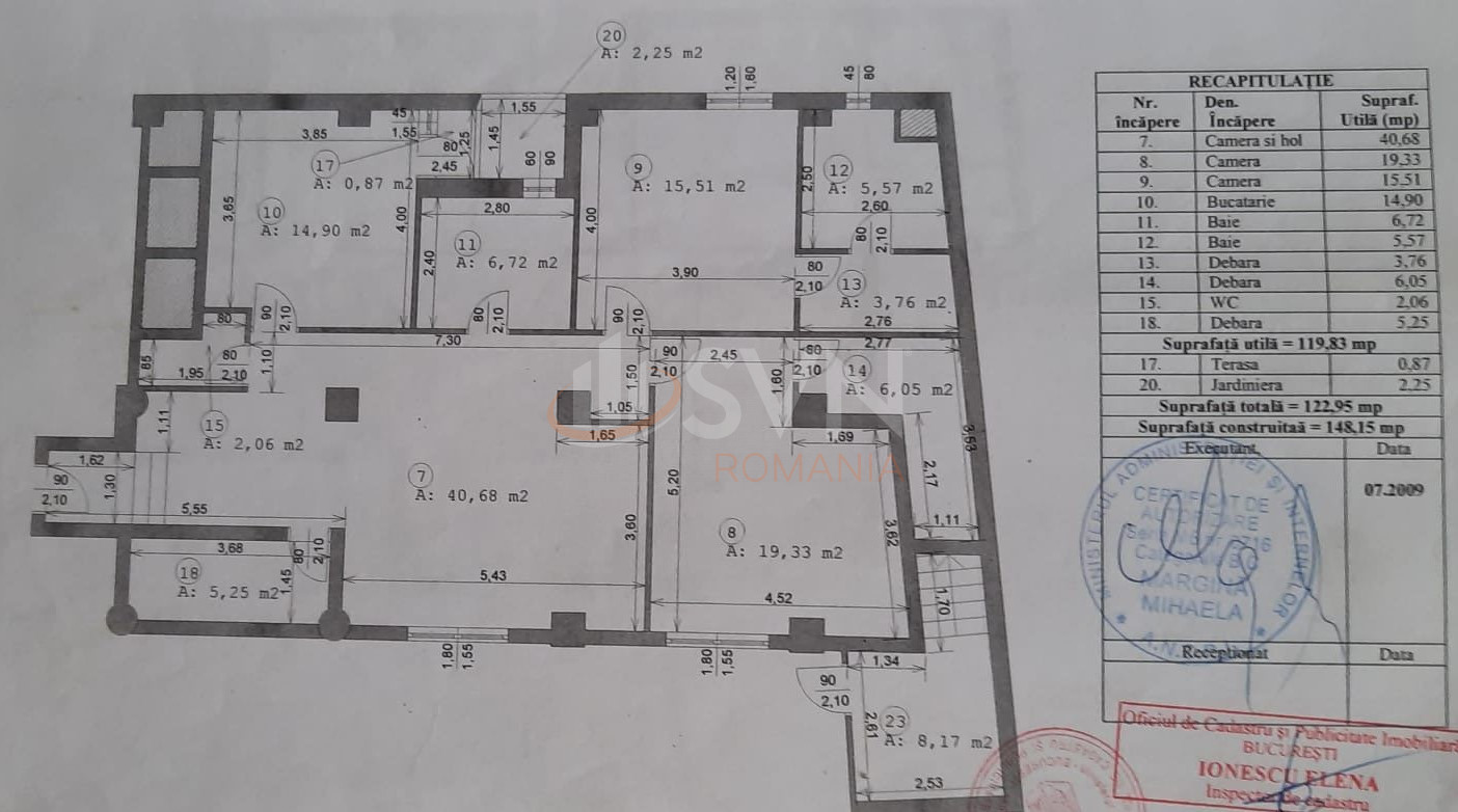 Apartament, 3 camere Bucuresti/Unirii (s4)