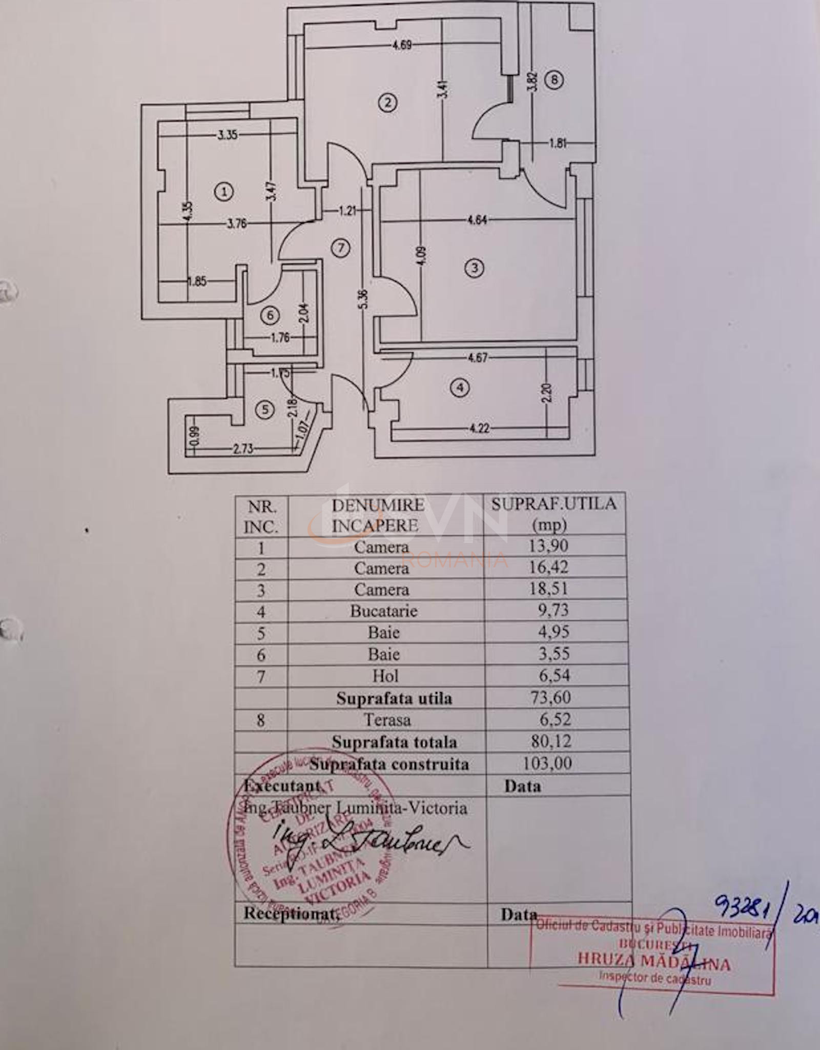 Apartament, 3 camere Bucuresti/Bucurestii Noi