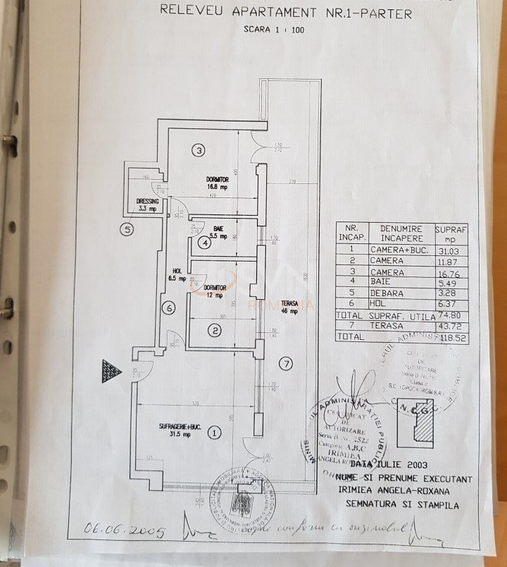 Apartament, 3 camere Bucuresti/Capitale