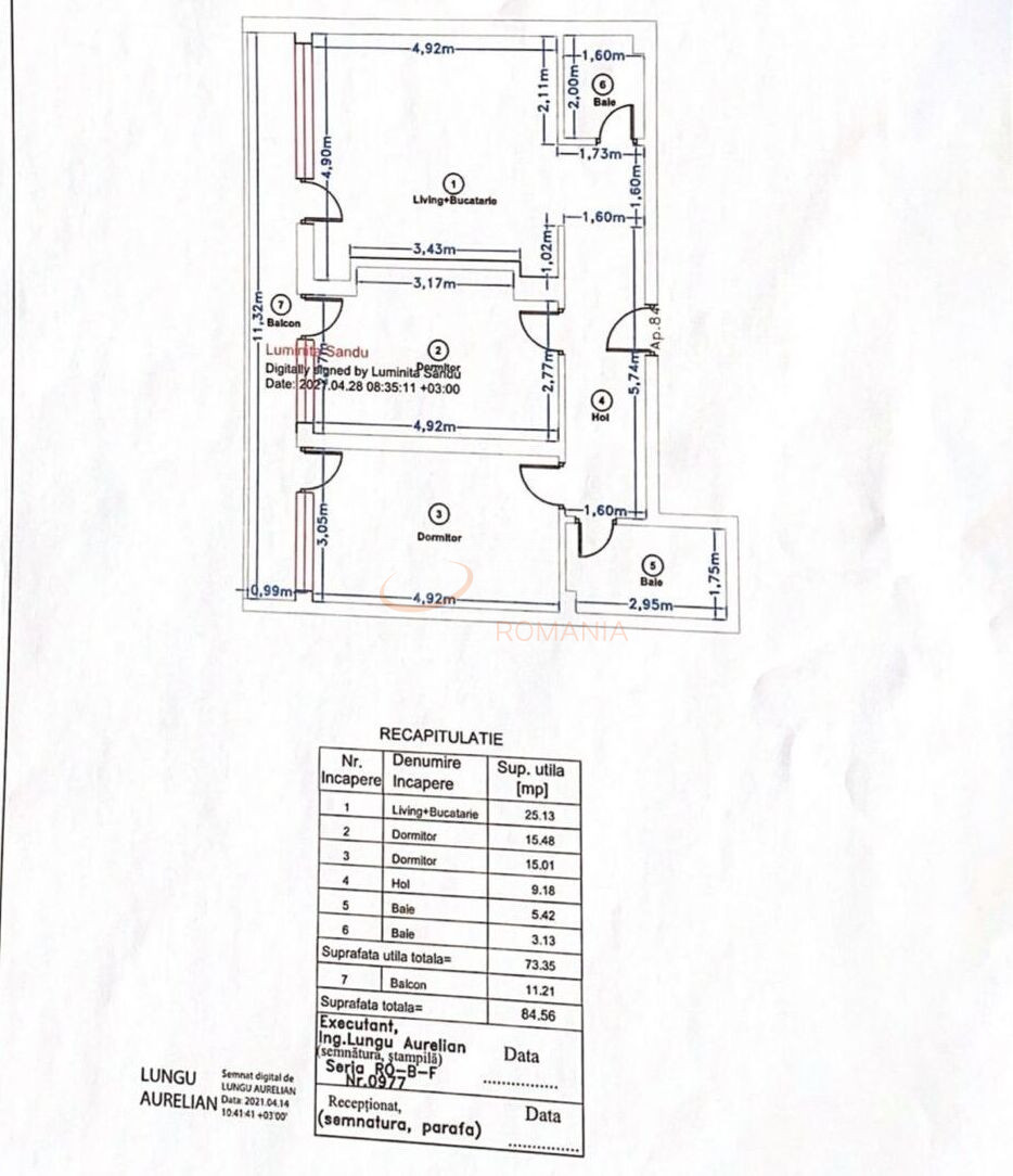 Apartament, 3 camere Bucuresti/Pipera