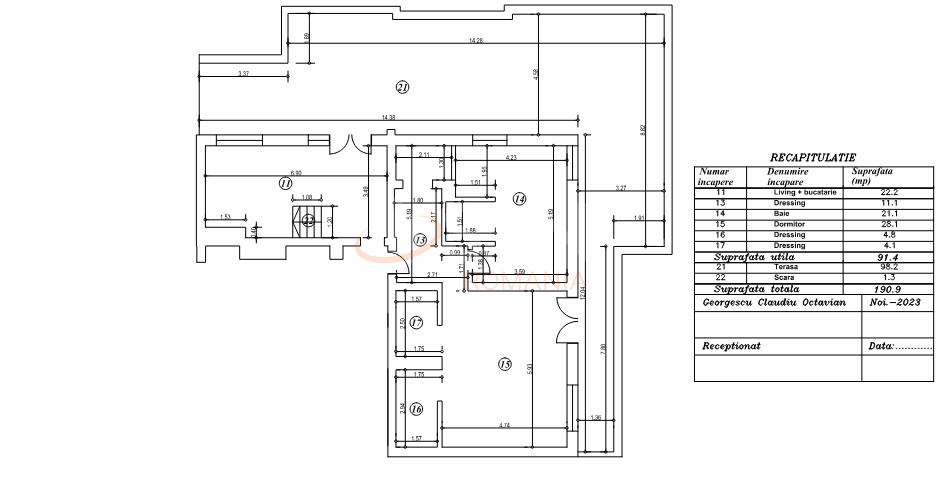 Apartament, 3 camere Bucuresti/Mihai Bravu (s3)