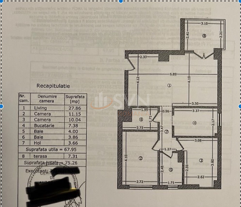 Apartament, 3 camere Bucuresti/Barbu Vacarescu