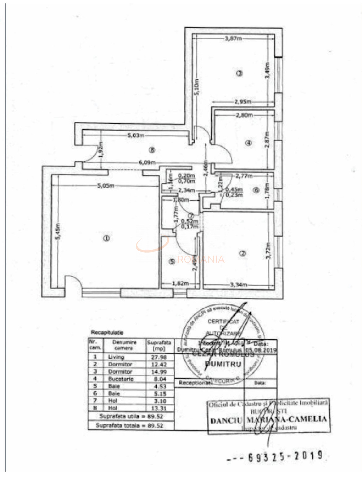 Apartament, 3 camere Bucuresti/Matei Basarab