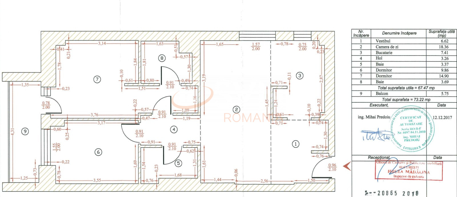 Apartament, 3 camere Bucuresti/Barbu Vacarescu