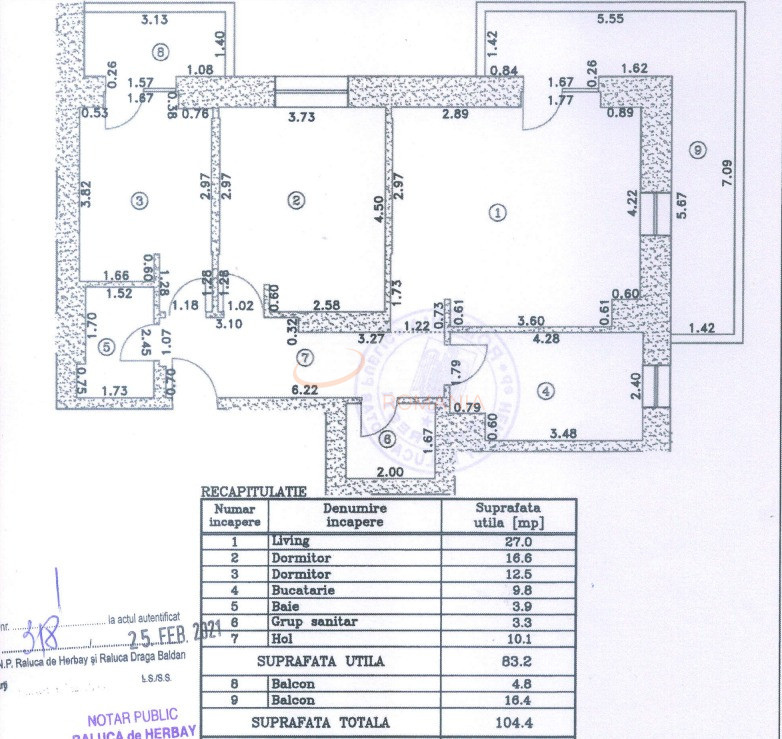 Apartament, 3 camere Bucuresti/Cotroceni