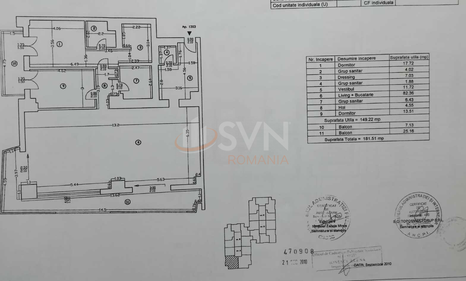 Apartament, 3 camere Bucuresti/Pipera