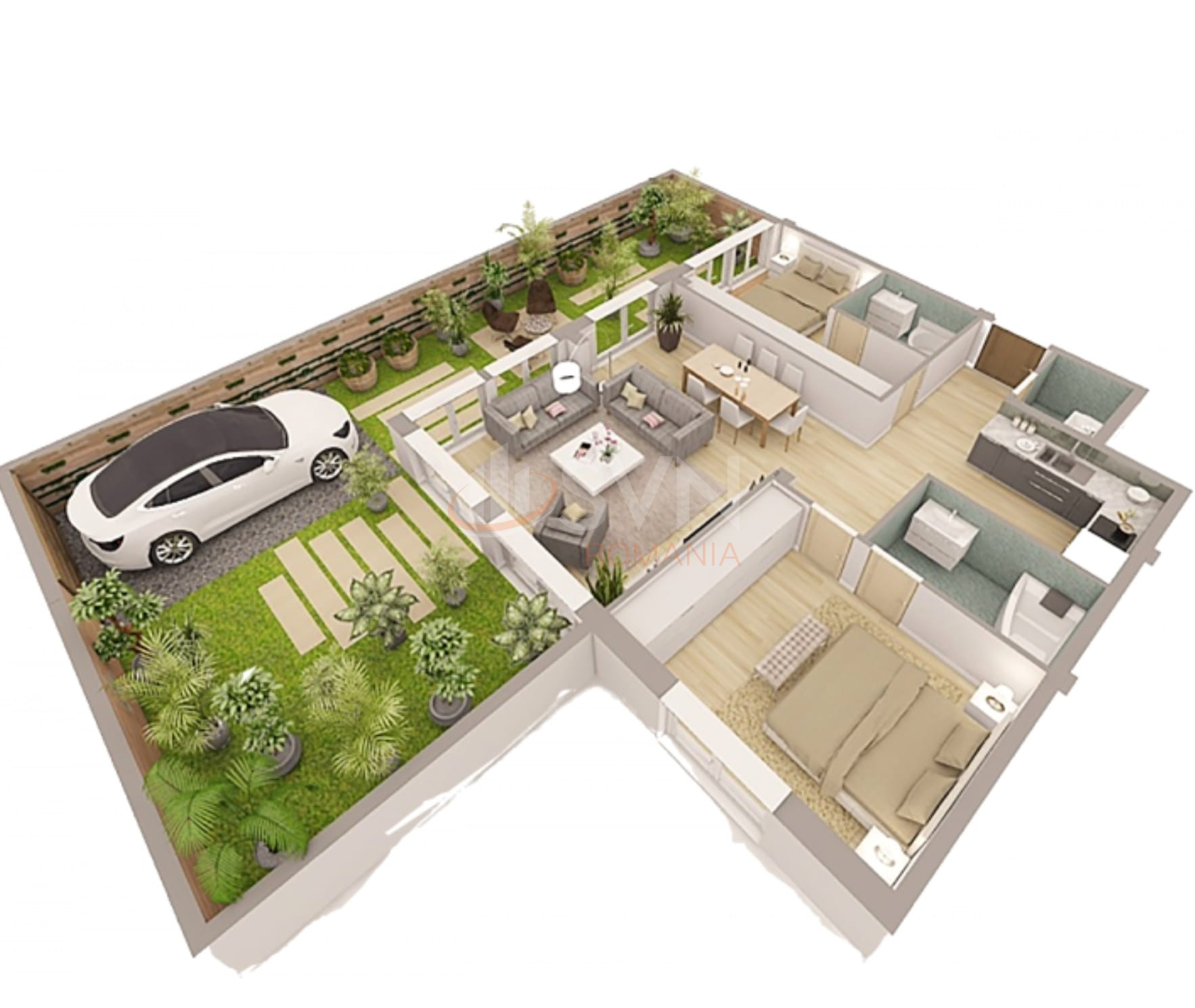 Apartament, 3 camere Bucuresti/Baneasa