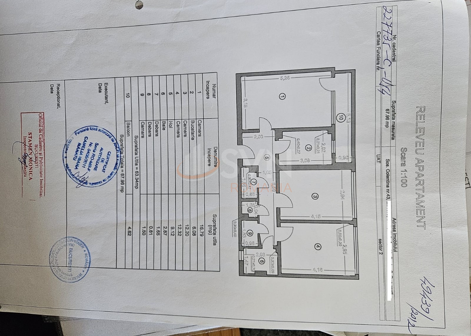 Apartament, 3 camere Bucuresti/Colentina