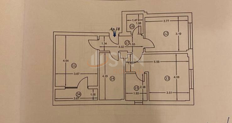 Apartament, 3 camere Bucuresti/Domenii