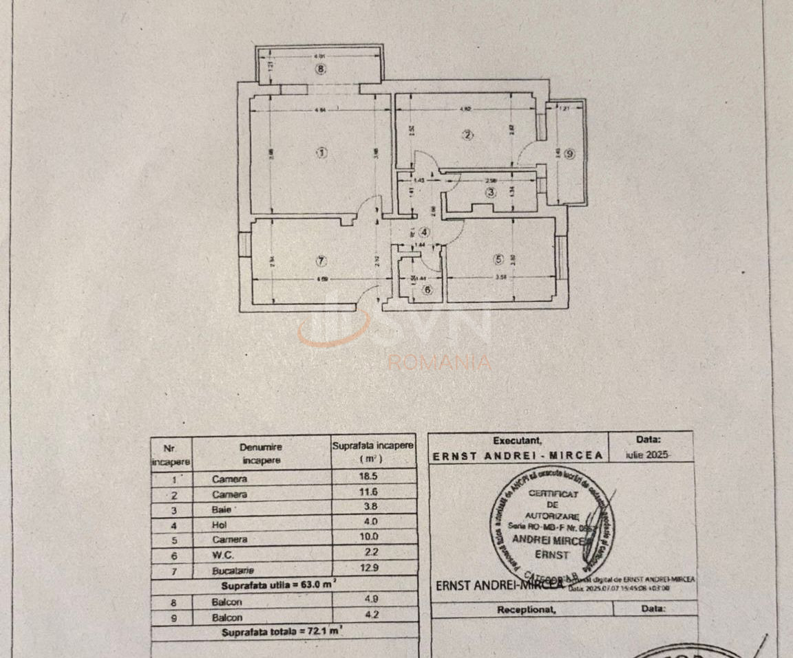 Apartament, 3 camere Bucuresti/Aviatiei