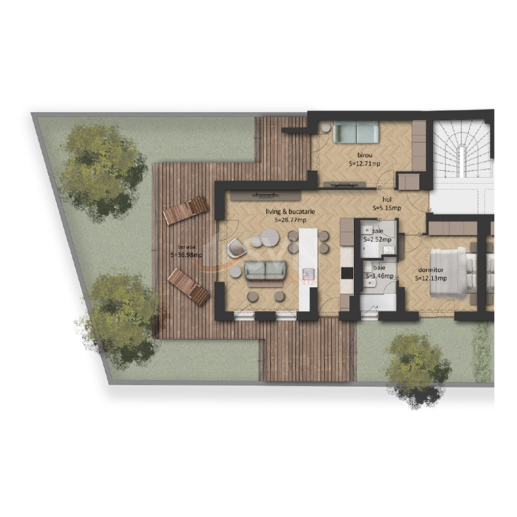 Apartament, 3 camere Bucuresti/Eminescu