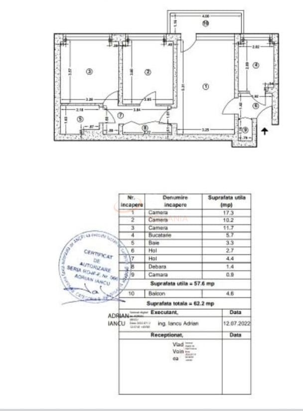 Apartament, 3 camere Bucuresti/Mihai Bravu (s2)