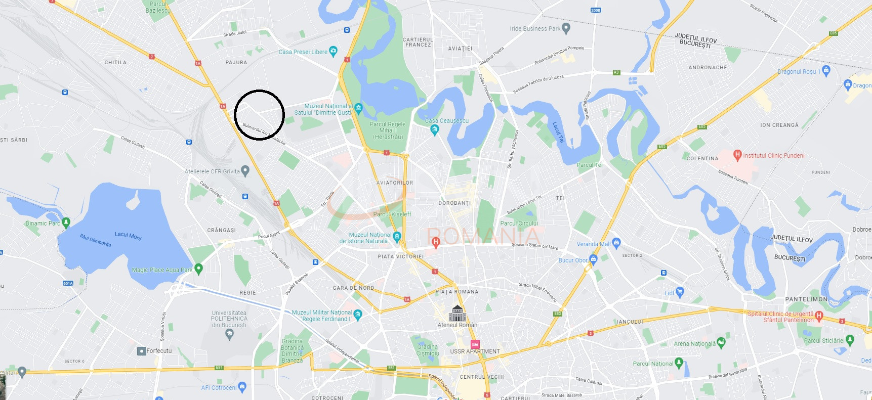 Apartament, 3 camere Bucuresti/1 Mai