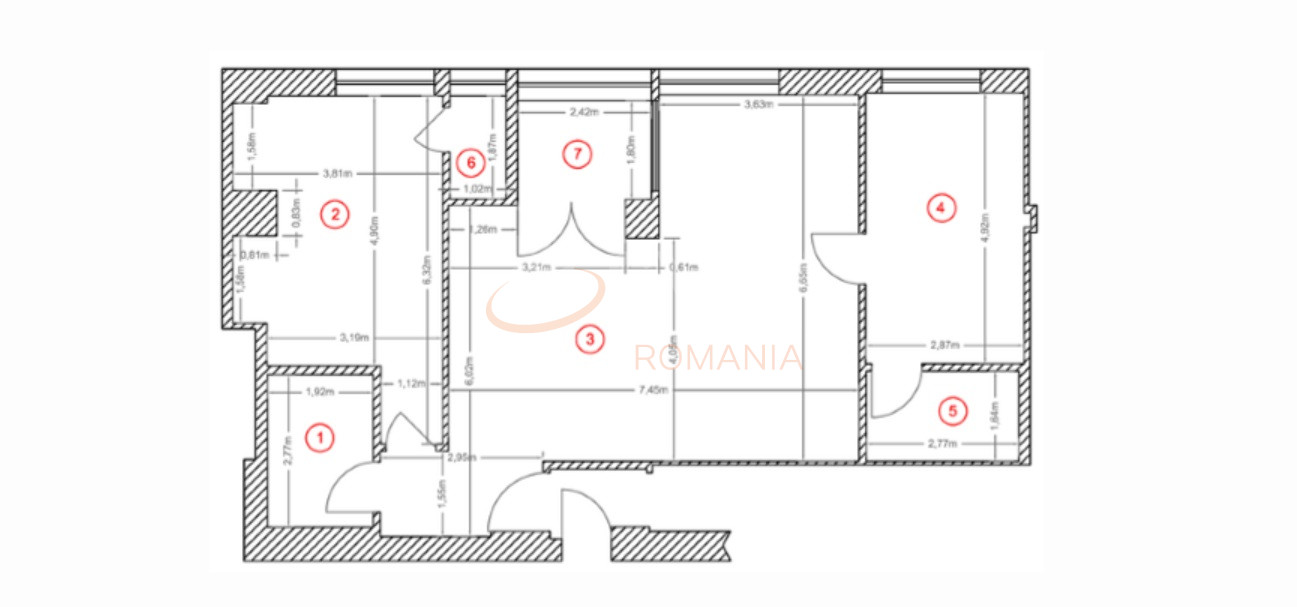Apartament, 3 camere Bucuresti/Herastrau