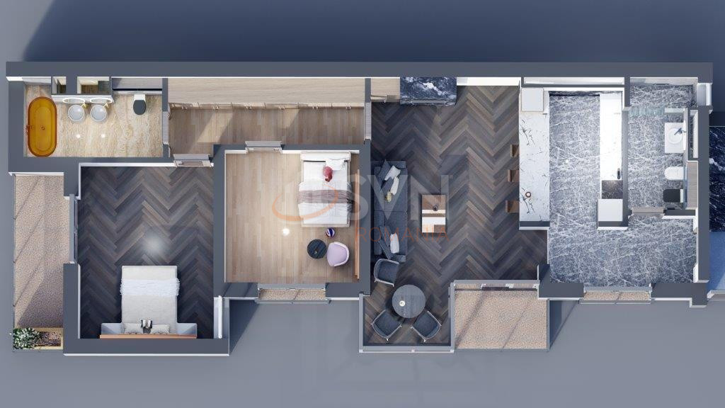 Apartament, 3 camere Bucuresti/13 Septembrie