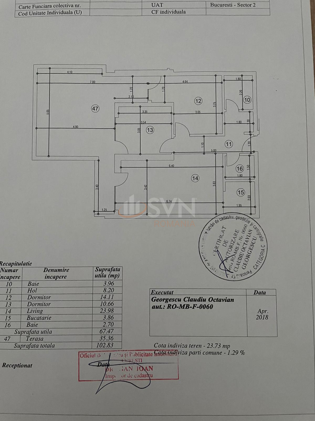 Apartament, 3 camere Bucuresti/Iancului