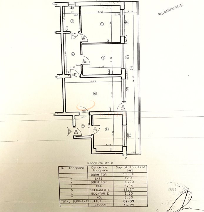 Apartament, 3 camere Bucuresti/Obor