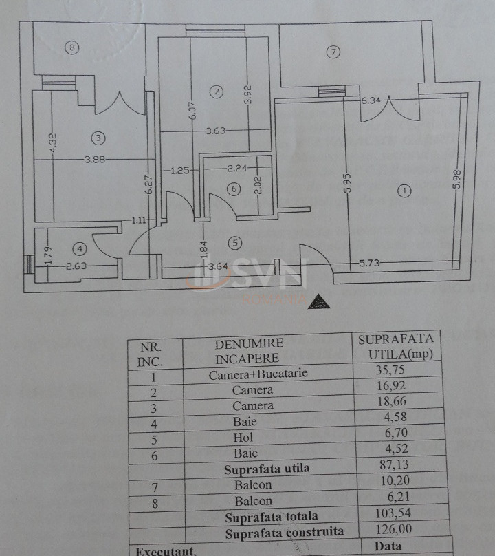 Apartament, 3 camere Bucuresti/Domenii