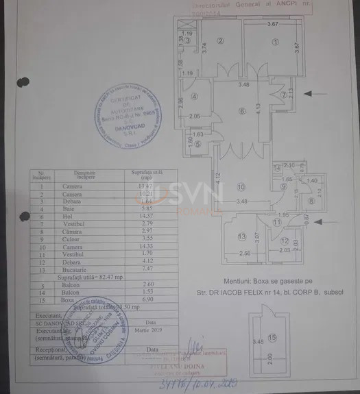 Apartament, 3 camere Bucuresti/Piata Victoriei