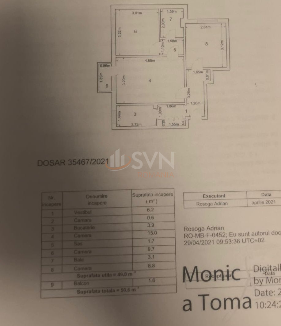 Apartament, 3 camere Bucuresti/Pantelimon