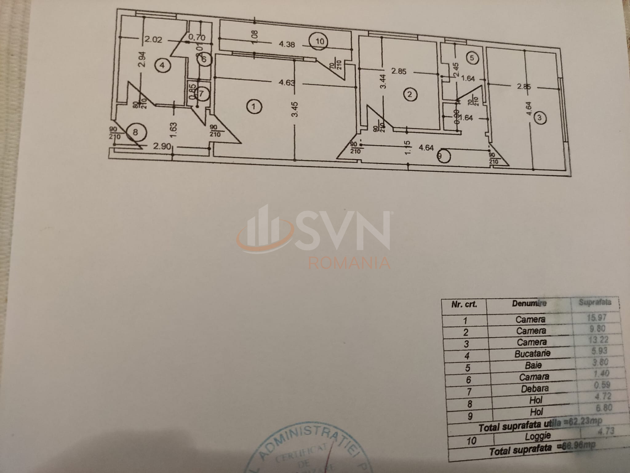 Apartament, 3 camere Bucuresti/Theodor Pallady