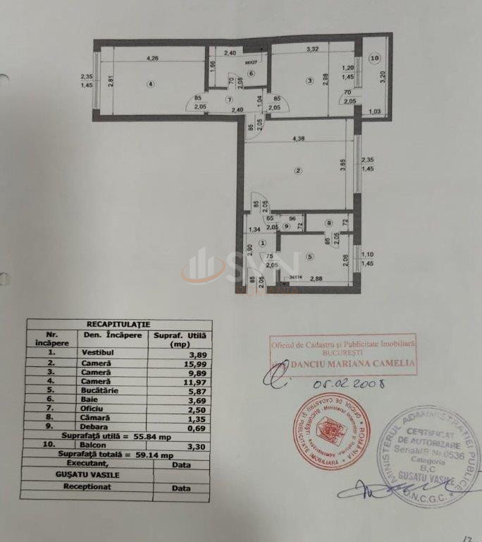 Apartament, 3 camere Bucuresti/Grivita