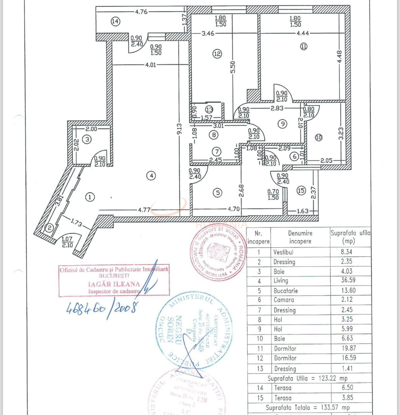 Apartament, 3 camere Bucuresti/Piata Unirii (s3)