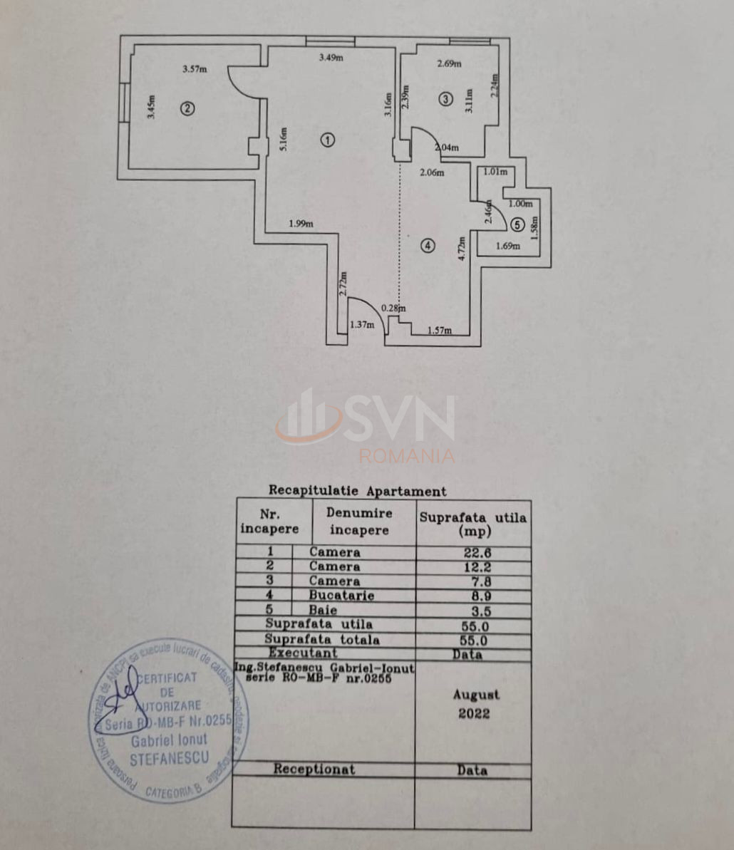 Apartament, 3 camere Bucuresti/Piata Victoriei