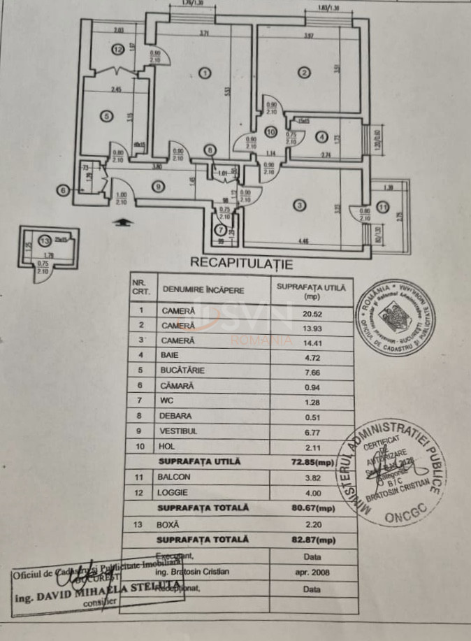Apartament, 3 camere Bucuresti/Obor