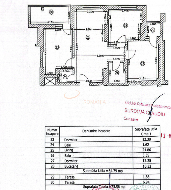 Apartament, 3 camere Ilfov/Otopeni