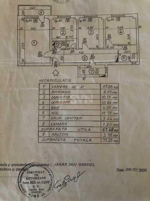 Apartament, 3 camere Bucuresti/Turda